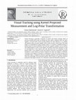 Research paper thumbnail of Visual Tracking using Kernel Projected Measurement and Log-Polar Transformation