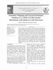 Research paper thumbnail of Kinematic Mapping and Forward Kinematic Problem of a 5-DOF (3T2R) Parallel Mechanism with Identical Limb Structures