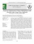 Research paper thumbnail of Trajectory Optimization of Space Manipulators with Flexible Links Using a New Approach