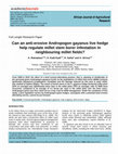 Research paper thumbnail of Are pest regulation and erosion alleviation services conflicting or synergistic? Lessons from Sahel pearl millet