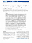 Research paper thumbnail of Parallelism in the oxygen transport system of the lake whitefish: the role of physiological divergence in ecological speciation