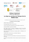 Research paper thumbnail of Colloque Libye et migrations