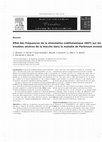 Research paper thumbnail of Effet des fréquences de la stimulation subthalamique (NST) sur les troubles sévères de la marche dans la maladie de Parkinson évoluée