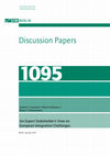 Research paper thumbnail of An Expert Stakeholders View on European Integration Challenges