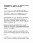 Research paper thumbnail of The Crusades Smithsonian Lecture Series bibliography handout