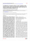 Research paper thumbnail of 1,25-Dihydroxyvitamin D3 effects on the regulation of the insulin receptor gene in the hind limb muscle and heart of streptozotocin-induced diabetic rats