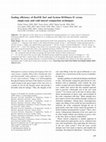 Research paper thumbnail of Sealing efficiency of BeeFill 2in1 and System B/Obtura II versus single-cone and cold lateral compaction techniques