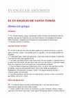 Research paper thumbnail of EVANGELIOS APÓCRIFOS