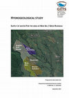 Research paper thumbnail of HYDROGEOLOGICAL STUDY - BOIS SEC / BOIS CHERI