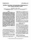 Research paper thumbnail of Activities, Occurrence, and Localization of Hydrogenase in Free-Living and Symbiotic Frankia