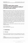 Research paper thumbnail of The Nanti reality status system: Implications for the typological validity of the realis/irrealis contrast (2014)