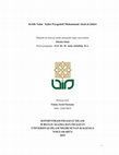 Research paper thumbnail of Kritik Nalar`Irfâni Perspektif Muhammad Abed al-Jabiri