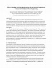 Research paper thumbnail of Effect of blending with Polycaprolactone on the anti-bacterial properties of Chitosan for Periodontal Tissue Engineering