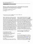 Research paper thumbnail of Nitrous Oxide Emissions from a Fertilized and Grazed Grassland in the South East of Ireland