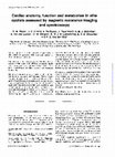 Research paper thumbnail of Cardiac anatomy, function and metabolism in elite cyclists assessed by magnetic resonance imaging and spectroscopy