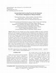 Research paper thumbnail of Incorporating Social Learning Process into the Integrated Water Resource Management in Malayan Peninsula