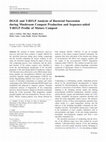 Research paper thumbnail of DGGE and T-RFLP Analysis of Bacterial Succession during Mushroom Compost Production and Sequence-aided T-RFLP Profile of Mature Compost