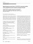 Research paper thumbnail of High fibroblast growth factor 19 (FGF19) expression predicts worse prognosis in invasive ductal carcinoma of breast