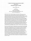 Research paper thumbnail of Infrastructure Syllabus (A. Wilson, Duke University)