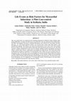 Research paper thumbnail of Life events as risk factors for myocardial infarction: a pilot case-control study in Kolkata, India