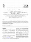 Research paper thumbnail of New data and evaluation of 3He-induced nuclear reactions on Cu