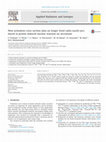 Research paper thumbnail of New activation cross section data on longer lived radio-nuclei produced in proton induced nuclear reaction on zirconium