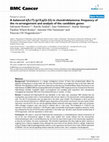 Research paper thumbnail of A balanced t(5;17) (p15;q22-23) in chondroblastoma: frequency of the re-arrangement and analysis of the candidate genes