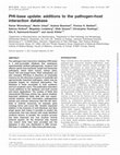 Research paper thumbnail of PHI-base update: additions to the pathogen host interaction database