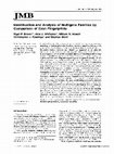 Research paper thumbnail of Identification and analysis of multigene families by comparison of exon fingerprints