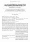 Research paper thumbnail of Gene expression of adipose tissue, endothelial cells and platelets in subjects with metabolic syndrome (Review)