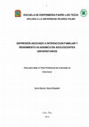 Research paper thumbnail of ESCUELA DE ENFERMERÍA PADRE LUIS TEZZA AFILIADA A LA UNIVERSIDAD RICARDO PALMA Tesis para Optar el Título Profesional de Licenciado en