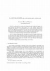 Research paper thumbnail of La evolución de los genes