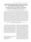 Research paper thumbnail of Abnormal humoral immune response to influenza vaccination in pediatric type-1 human immunodeficiency virus infected patients receiving highly active antiretroviral therapy