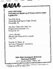 Research paper thumbnail of Performance Modeling of Experimental Laser Lightcrafts