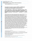 Research paper thumbnail of Association of common variants in NPPA and NPPB with circulating natriuretic peptides and blood pressure