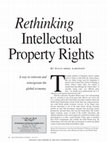 Research paper thumbnail of Rethinking Intellectual Property Rights