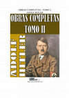 Research paper thumbnail of OBRAS COMPLETAS -TOMO 2 ADOLF HITLER