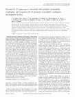 Research paper thumbnail of Elevated IL-33 expression is associated with pediatric eosinophilic esophagitis, and exogenous IL-33 promotes eosinophilic esophagitis development in mice