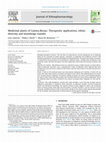 Research paper thumbnail of Medicinal plants of Guinea-Bissau: Therapeutic applications, ethnic diversity and knowledge transfer