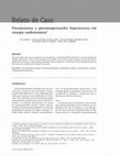 Research paper thumbnail of Pneumotorax e pneumopericárdio hipertensivo em cirurgia cardiotorácica