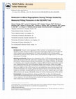 Research paper thumbnail of Reduction in mitral regurgitation during therapy guided by measured filling pressures in the ESCAPE trial