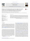 Research paper thumbnail of Inhibition of mitochondrial genome expression triggers the activation of CHOP-10 by a cell signaling dependent on the integrated stress response but not the mitochondrial unfolded protein response