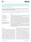 Research paper thumbnail of In vivo assessment by Mach-Zehnder double-beam interferometry of the invasive force exerted by the Asian soybean rust fungus (Phakopsora pachyrhizi)