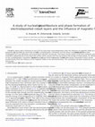 Research paper thumbnail of A study of nucleation, growth, texture and phase formation of electrodeposited cobalt layers and the influence of magnetic fields