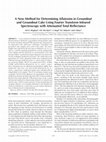 Research paper thumbnail of A new method for determining aflatoxins in groundnut and groundnut cake using fourier transform infrared spectroscopy with attenuated total reflectance