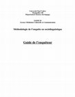 Research paper thumbnail of Guide de l'enquêteur