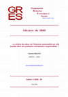 Research paper thumbnail of Is the automotive supply chain compatible with Corporate Social Responsible practices? (In French)