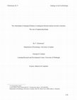 Research paper thumbnail of The relationship of analogical distance to analogical function and preinventive structure: the case of engineering design