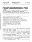 Research paper thumbnail of Sperm mRNAs and microRNAs as candidate markers for the impact of toxicants on human spermatogenesis: an application to tobacco smoking