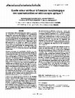 Research paper thumbnail of Quelle valeur attribuer à l’analyse morphologique des spermatozoïdes en microscopie optique?